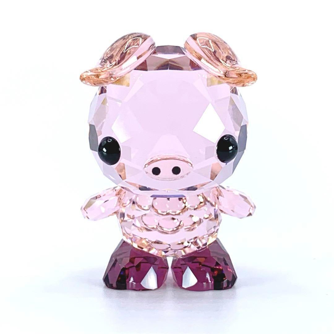 SWAROVSKI　スワロフスキー　フィギュリン　インテリア　十二支　豚　猪