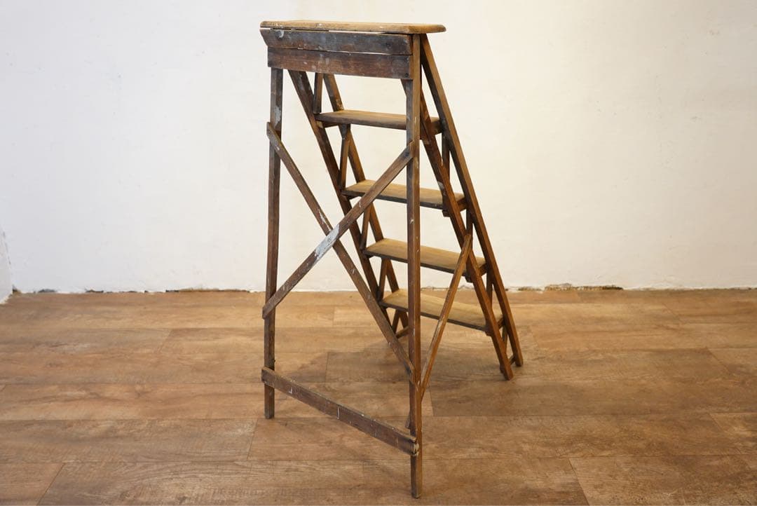 フランスアンティーク　ラダー