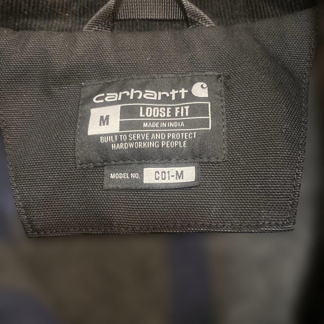 値下げ不可　カーハート　ミシガンチョアコート　ブラック　Mサイズ　ダック