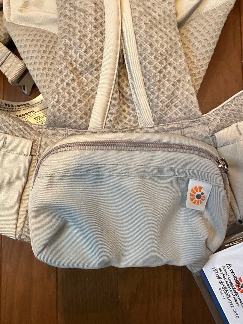 【美品✨】ergobaby 抱っこ紐 オムニブリーズ パールグレー