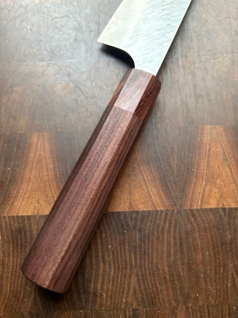 黒崎優　風神　ダマスカス　VG-10 牛刀　210mm 包丁　槌目　越前打刃物