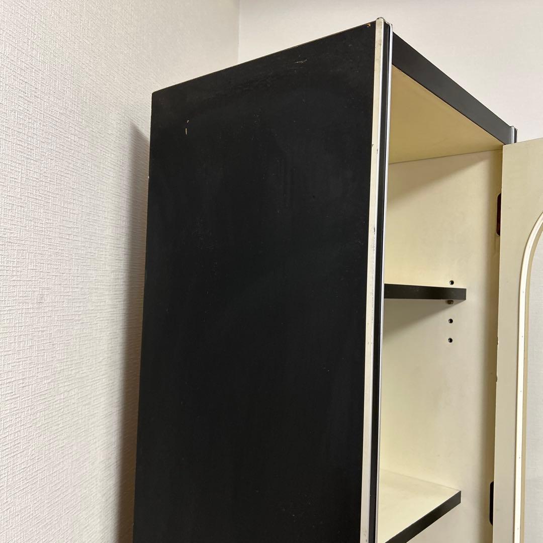 昭和レトロ レトロポップ 食器棚 ガラス