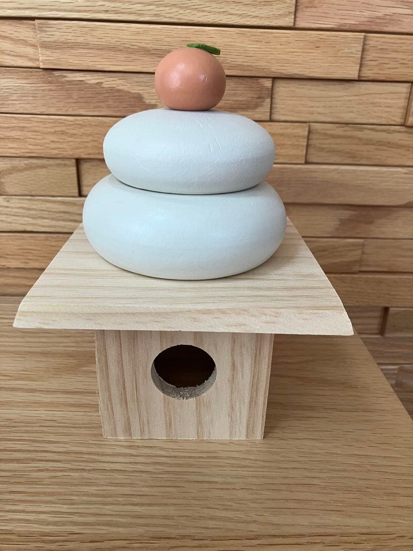 3COINS お正月飾りセット　鏡餅　門松　だるま　サリュ　お正月プレート