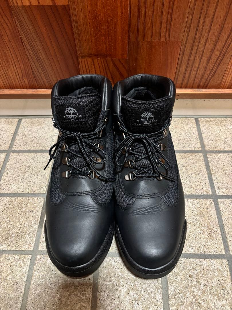正規　timberland ティンバーランド　フィールドブーツ　ブーツ　ブラック