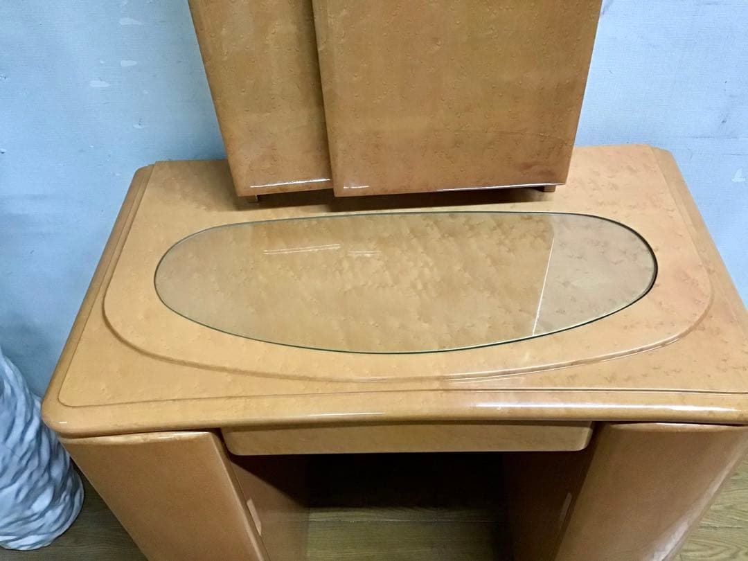 ☆ Mary ☆☆管277☆バーズアイメープル☆ミエミラー☆ドレッサー本体