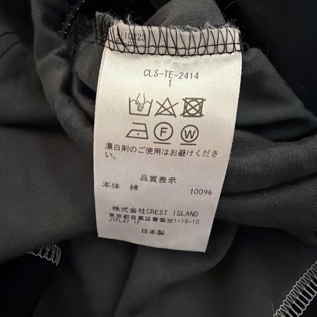 CLESSTE(クレスト) FUTURE HALF ZIP T-SHIRT