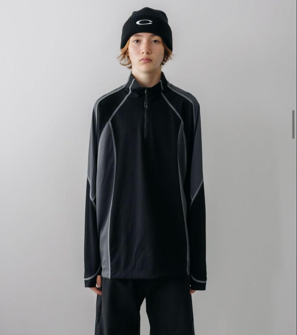 CLESSTE(クレスト) FUTURE HALF ZIP T-SHIRT