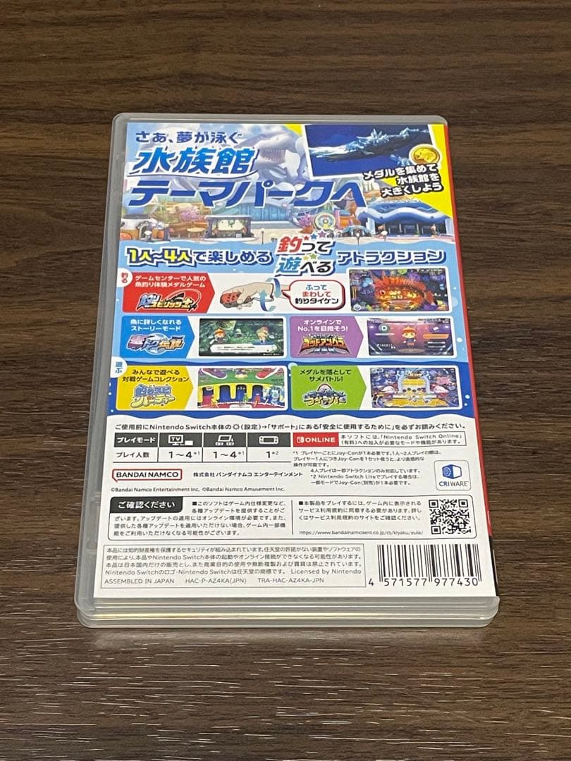 Nintendo Switch 釣りスピリッツ水族館＋サオコン2個セット