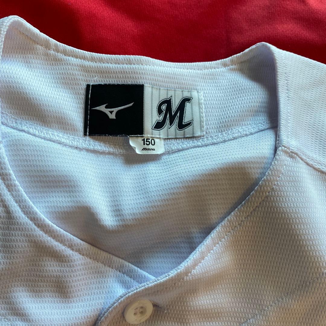 ポルテ　千葉ロッテマリーンズ　野球ユニフォームセット 150/160サイズ