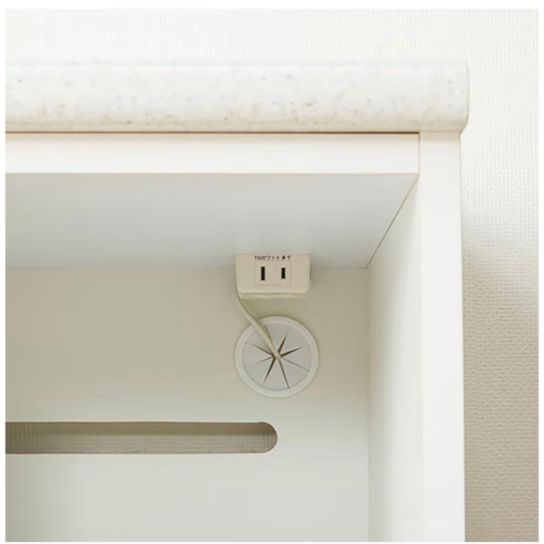 ※9/25までの出品※キッチンカウンター　ニトリ　アルミナ2 ホワイト