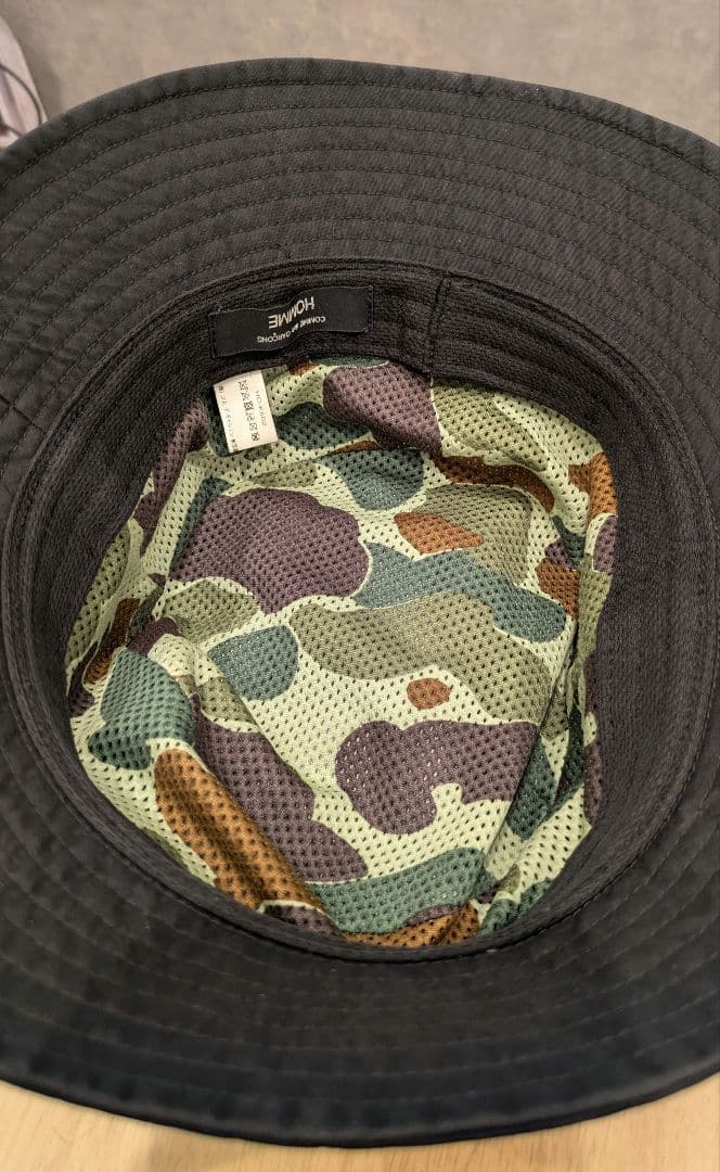 ヒロコムデギャルソン オム BRIEFINGコラボ バケットハット