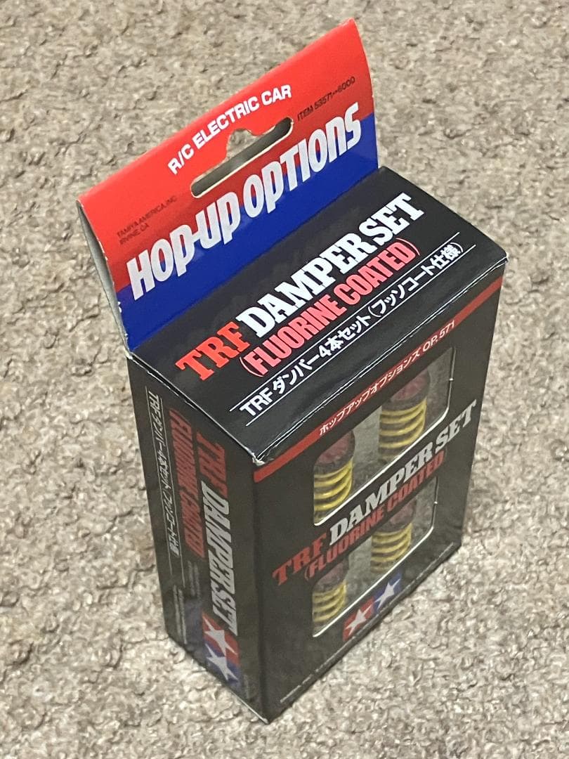 【送料込】タミヤ　TRFダンパー４本セット（フッ素コート・カラーコンバート仕様）