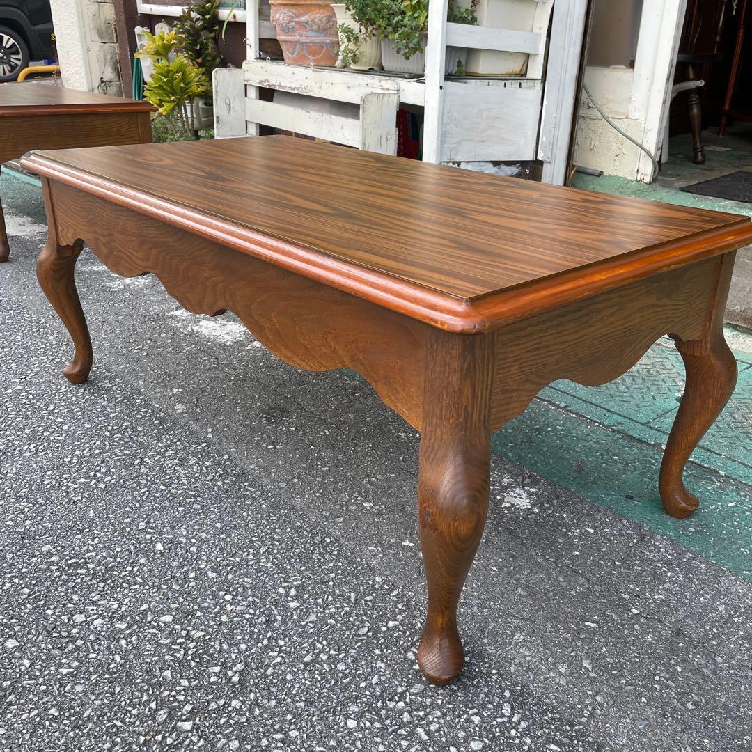 USAヴィンテージ・オーク・コーヒーテーブル