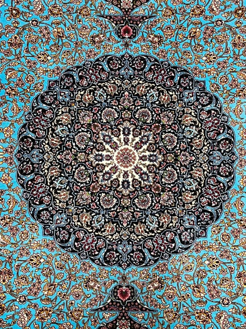 m*n様 最高級 ペルシャ絨毯シルク イラン クム産 約225万ノット100×1