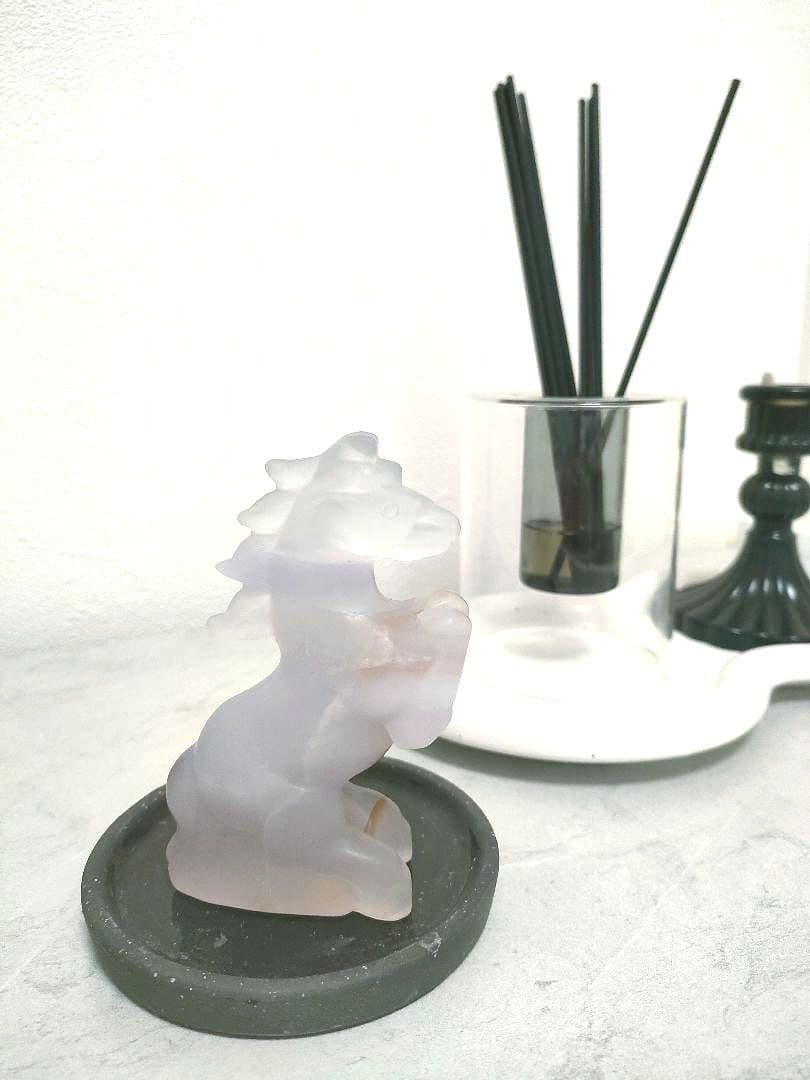 来年の干支【馬】天然石オブジェ｜新品｜インテリア・縁起物に