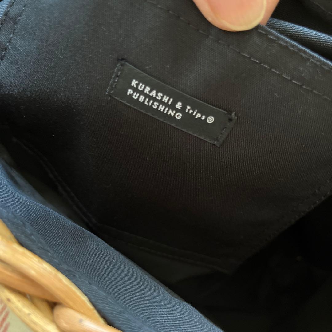 暮らしの道具店 よくばりかごバッグ(リネンクロス付き)