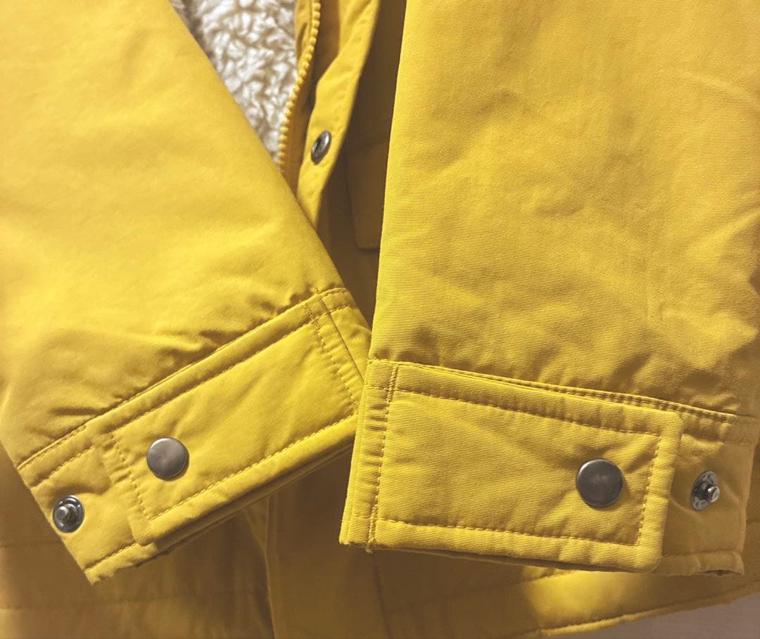 patagonia パタゴニア　裏ボアジャケット　マスタードイエロー14歳　美品