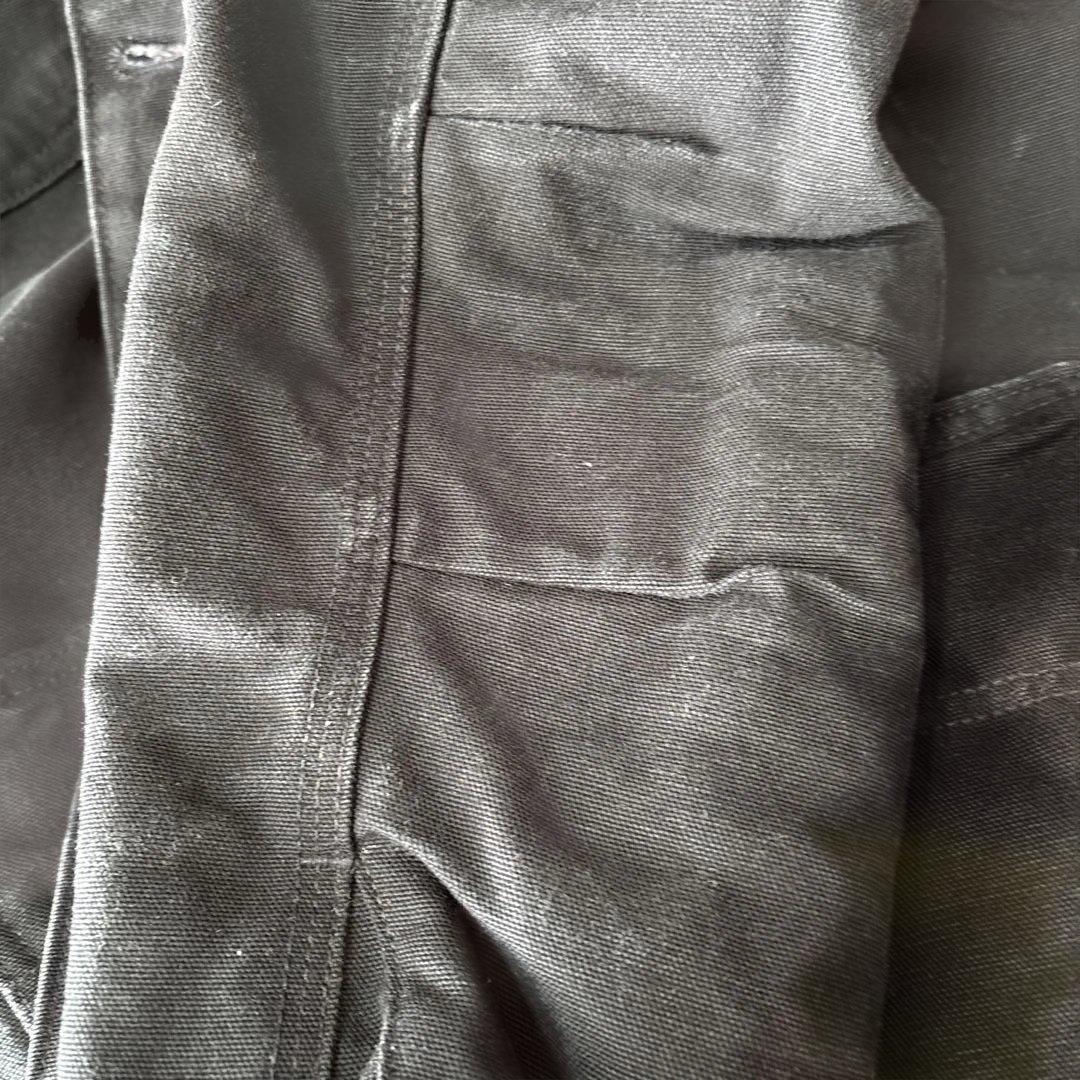 Carhartt カーハートブラック カバーオール Mミシガン　チョアコート