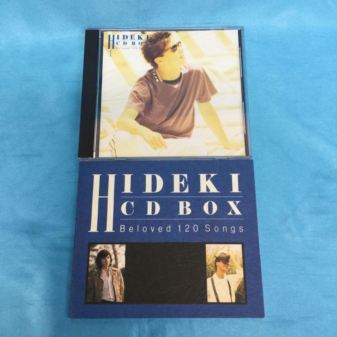 ♦︎ 西城秀樹 HIDEKI CD BOX Beloved 120 Songs