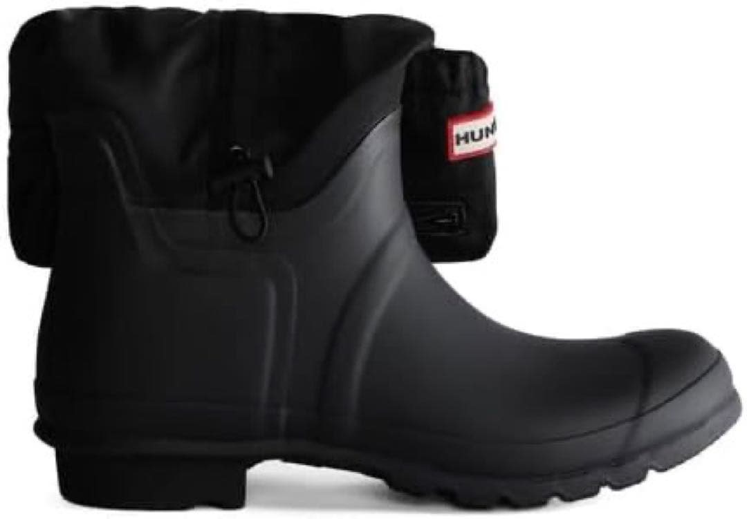 HUNTER 防水ロングブーツ ブラック 29cm