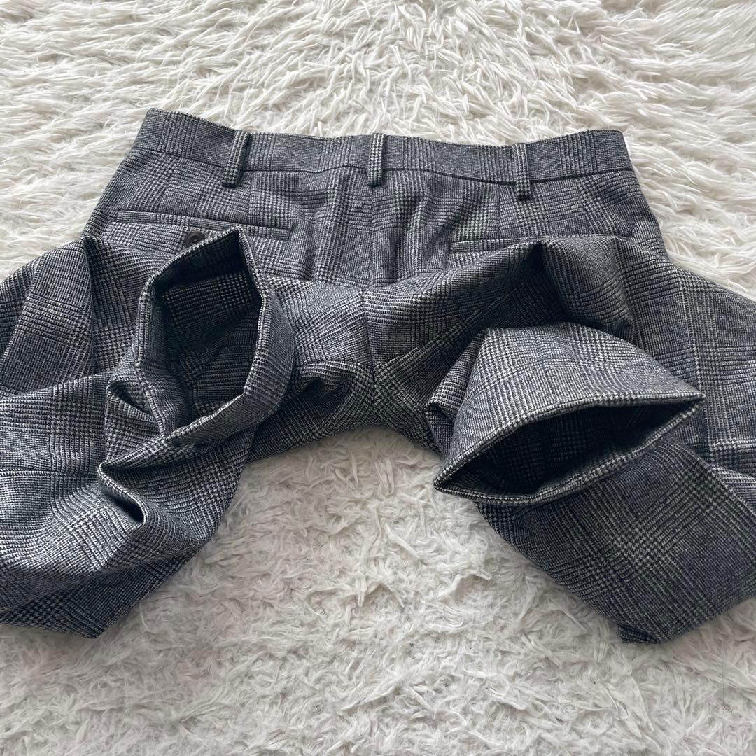 Paul Smith シルク混　チェック　上下　セットアップ　スーツ