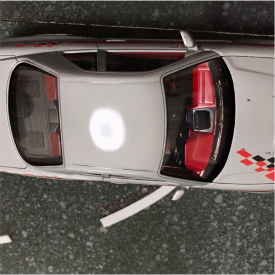 1/24 スカイライン R34 プラモ 完成品 クリア磨き上げ