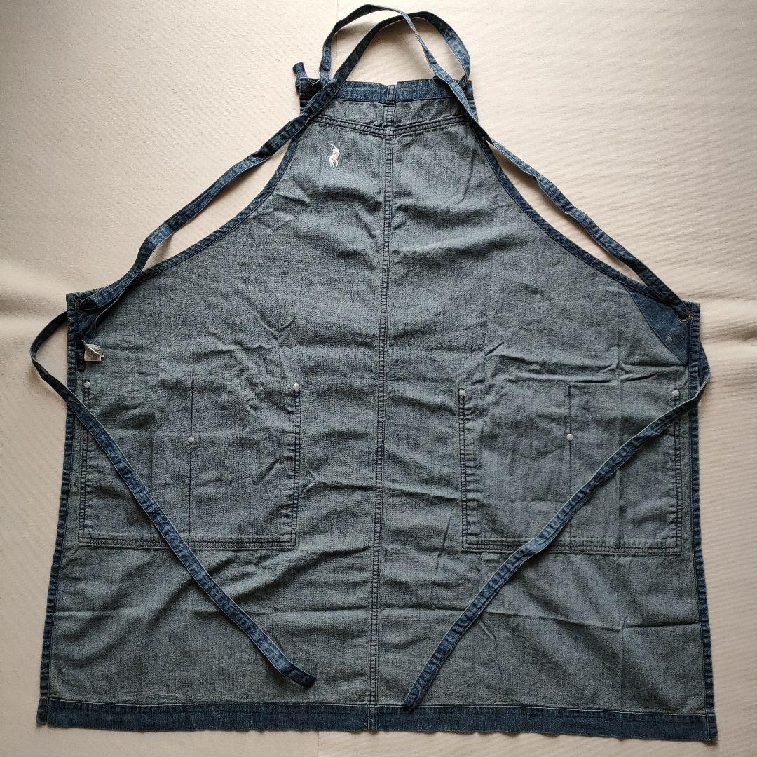 ラルフローレン　デニムエプロン　USDE品