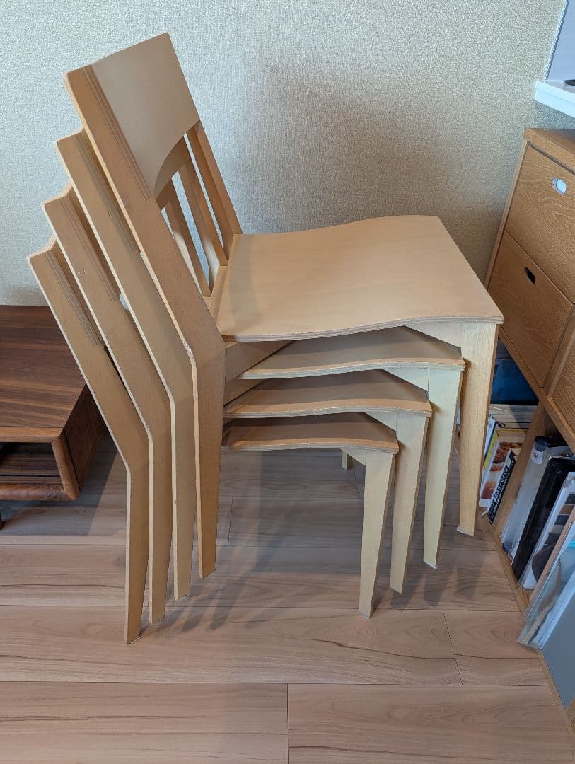 大谷さん専用　E&Y CLEAR CHAIR 4脚セット