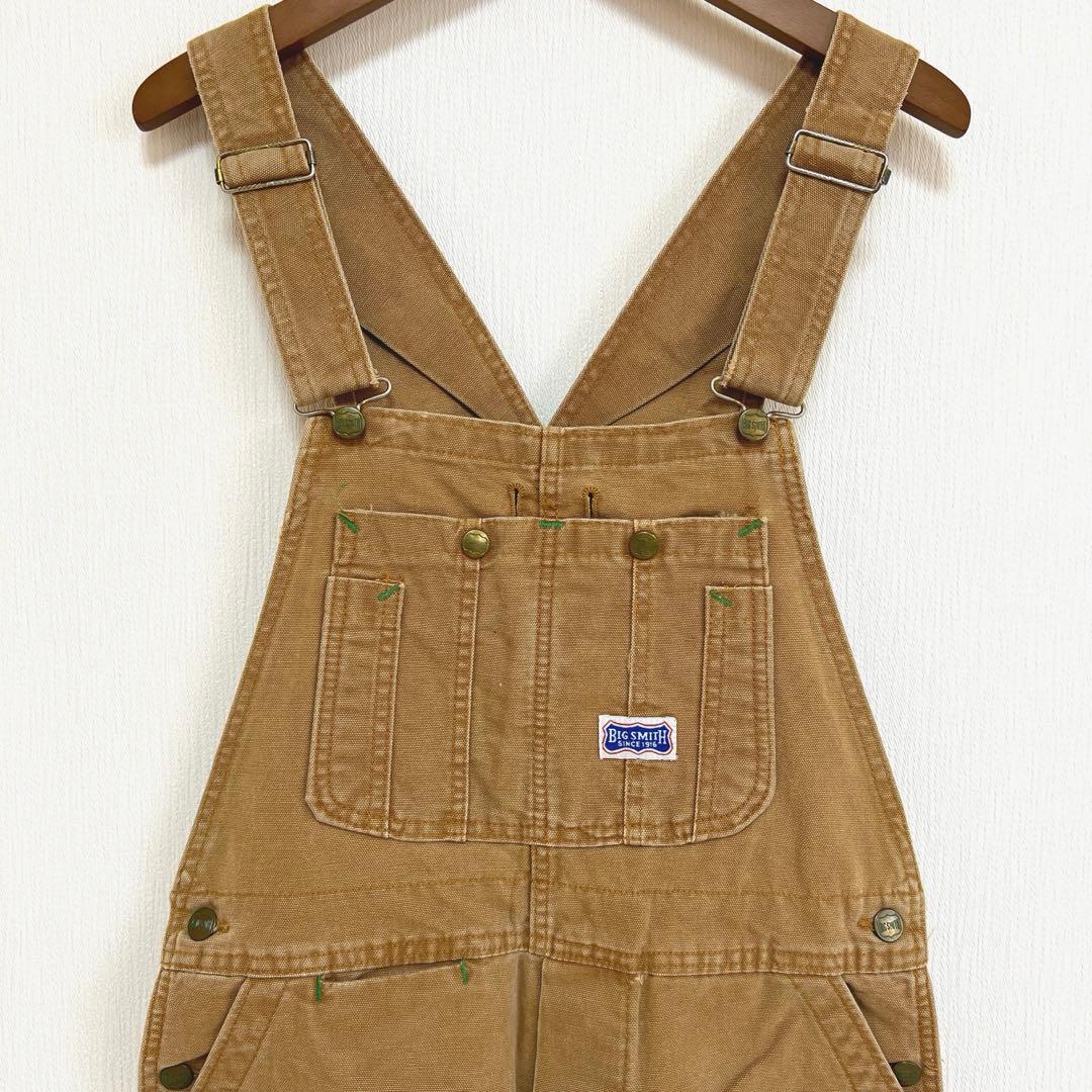 USA製 70s BIG SMITH ダック地 オーバーオール ビンテージ