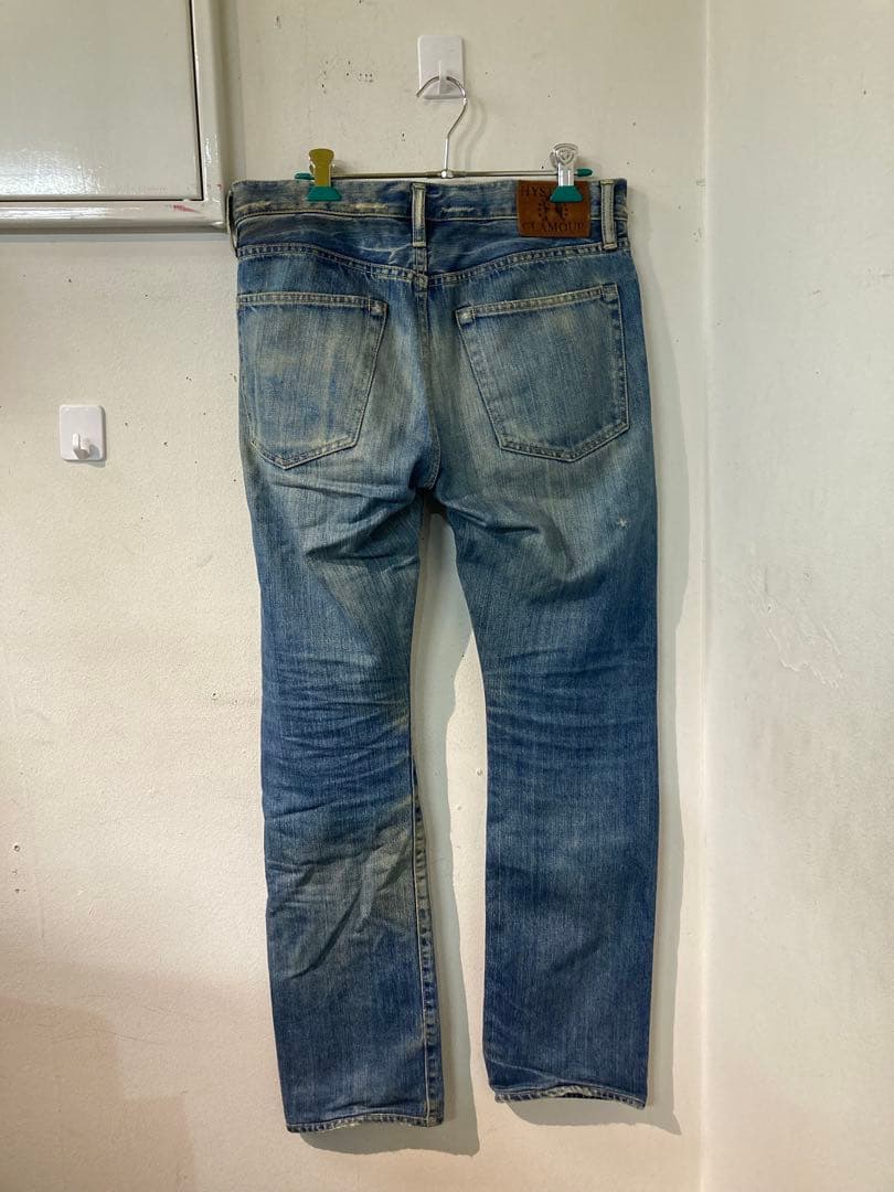 HYSTERIC GLAMOUR デニムパンツ y2k ダメージ加工　D29