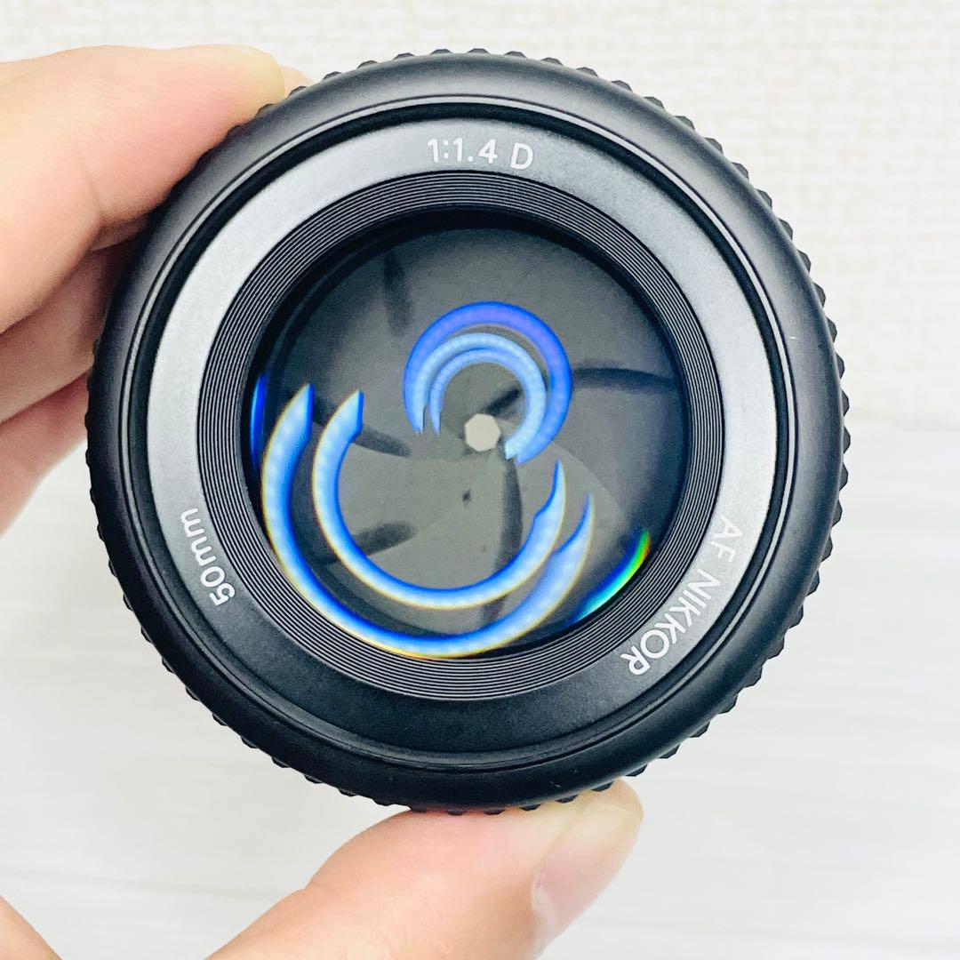 Nikon AF NIKKOR 50mm f/1.4 D レンズ　ニコン