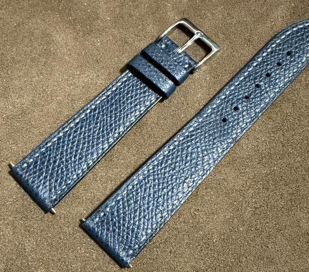 JEAN-CLAUDE PERRIN ジャンクロードぺラン ネイビー 19mm