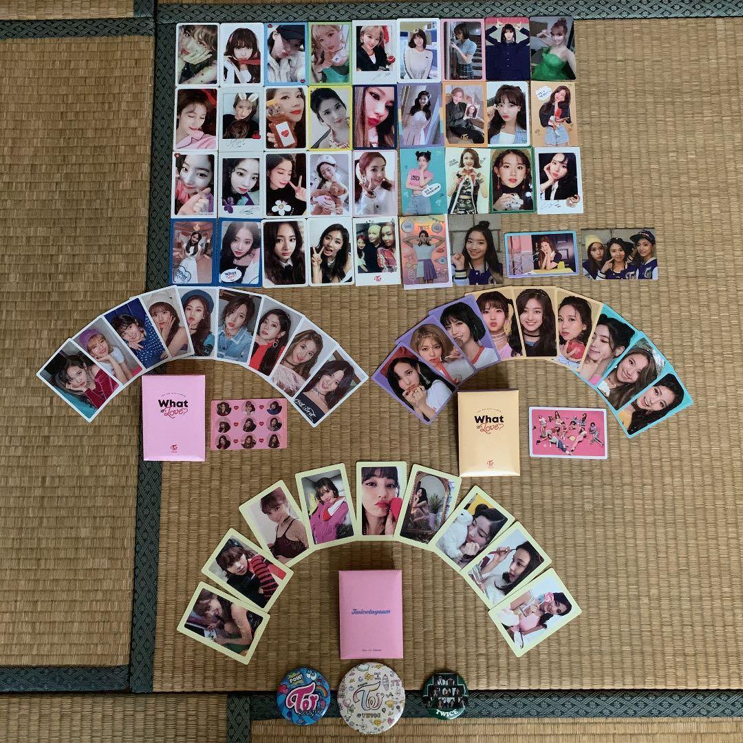 TWICEアルバム、CD、DVD、本、カードセット＋公式ペンライト　まとめ売り