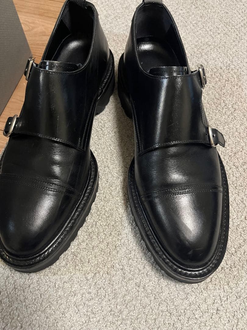 【干場スペシャル】WH ダブルモンク WHS-0300 黒 サイズ7