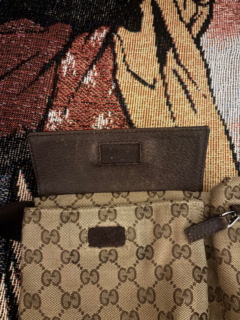 GUCCI グッチ ウエストポーチ ボディバッグ GGキャンバス