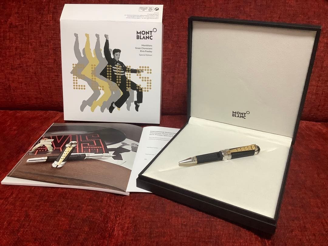 モンブラン　エルビス・プレスリー　グレートキャラクターズ　極上　ボールペン