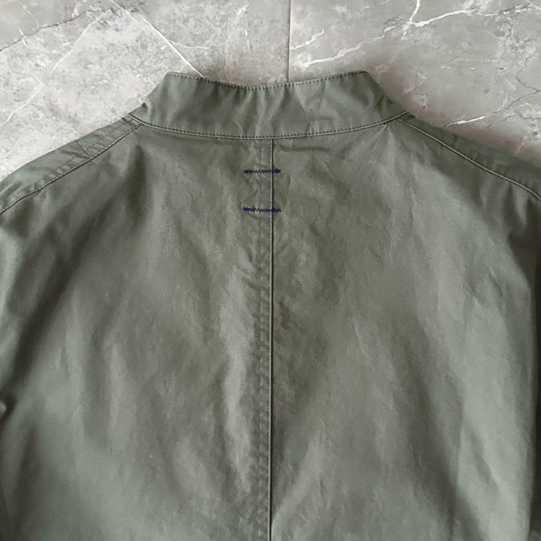 HERVIER PRODUCTIONS スタンドカラー ワークジャケット M L