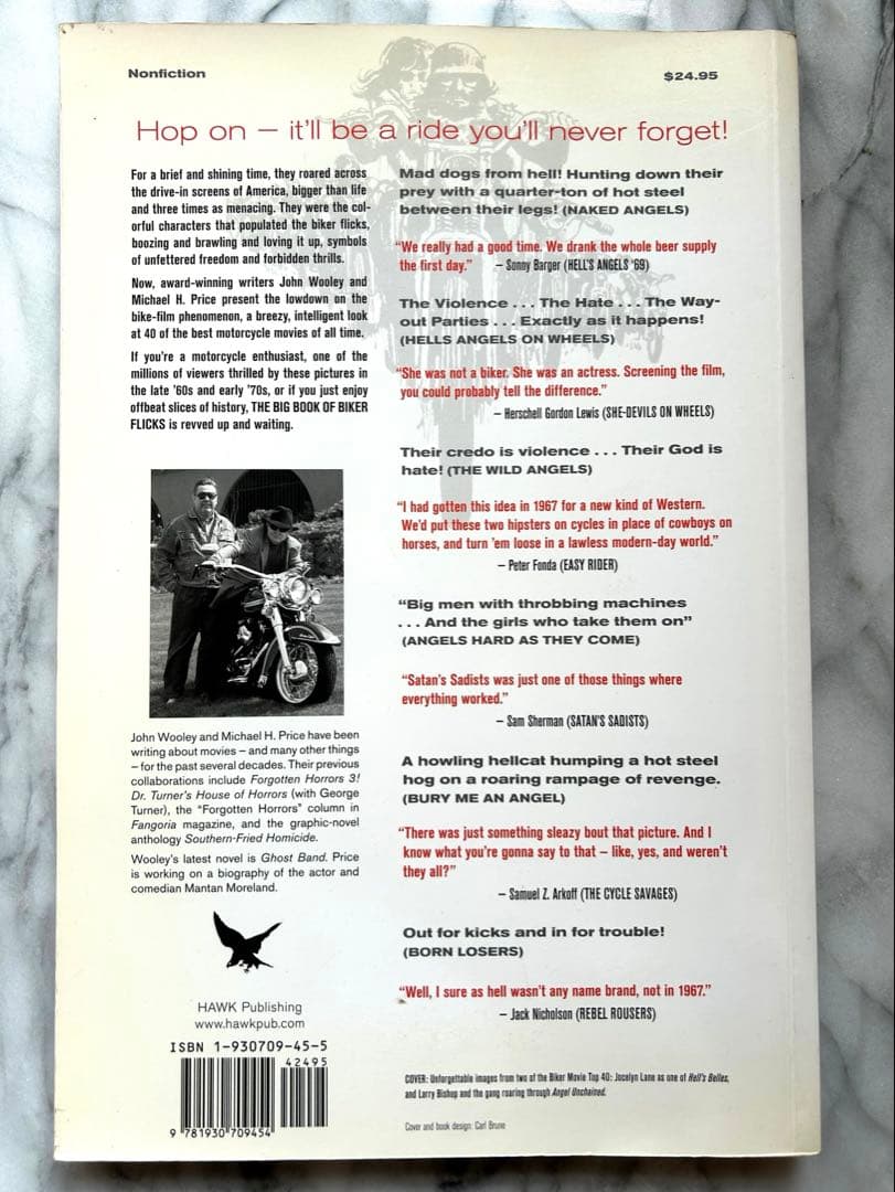 洋書 The Big Book of Biker Flicks