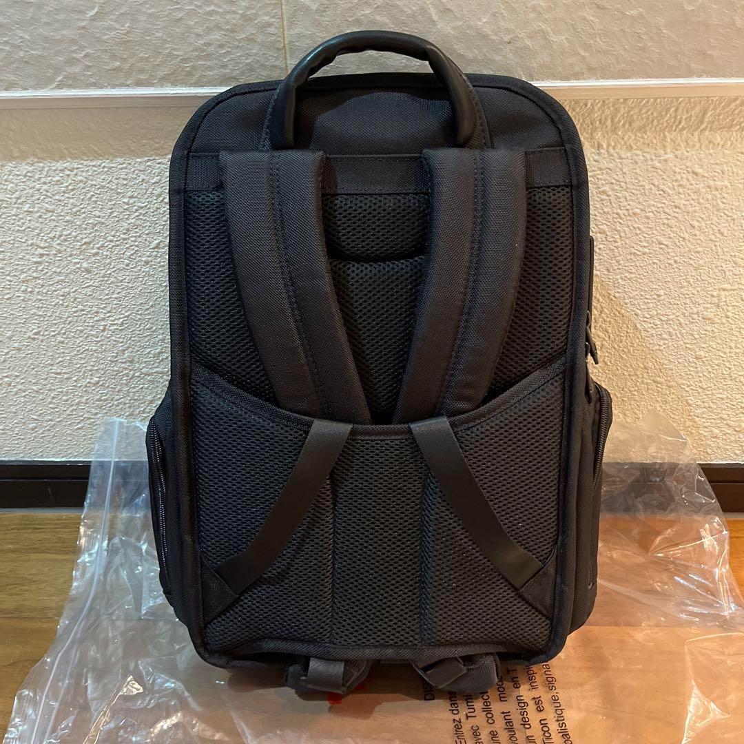 TUMI ALPHA3 Reflectivフラップパックブラック