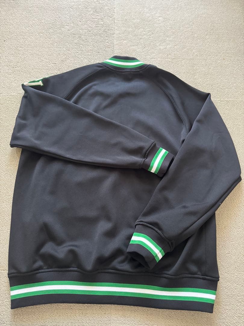 HYS ブラック スウェットジャケット