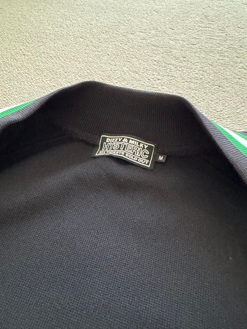 HYS ブラック スウェットジャケット