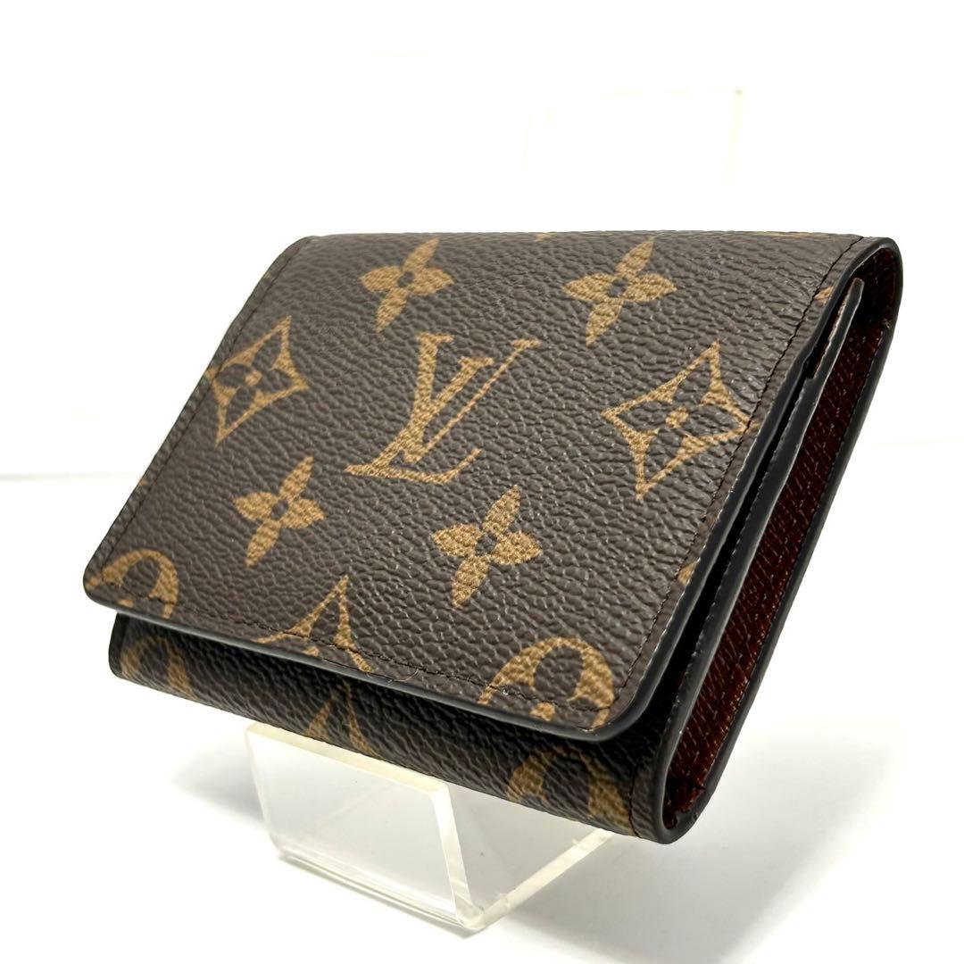 極美品 ルイヴィトン カードケース モノグラム 名刺入れ M63801