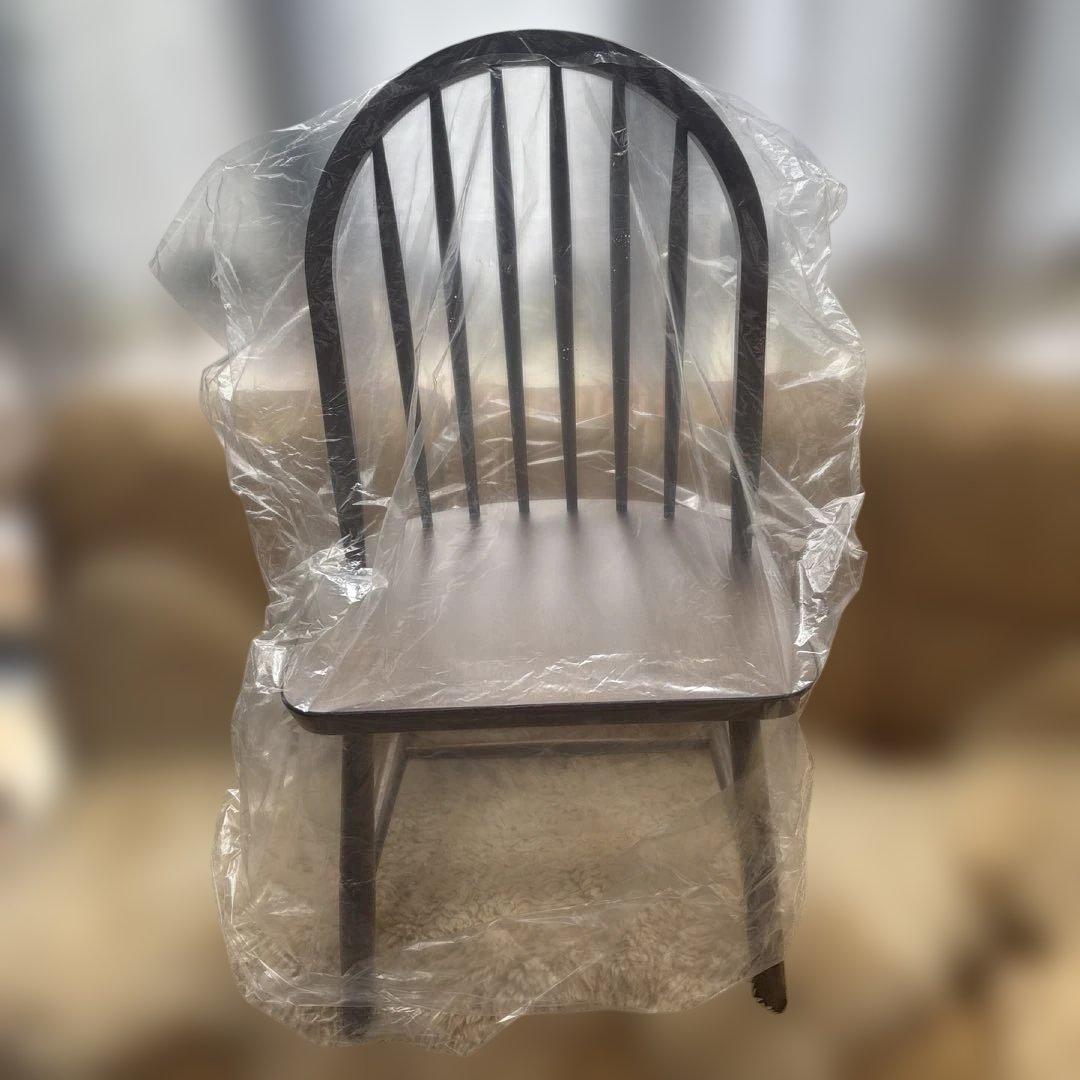 ヒカリ家具ダイニングチェア　4脚セット