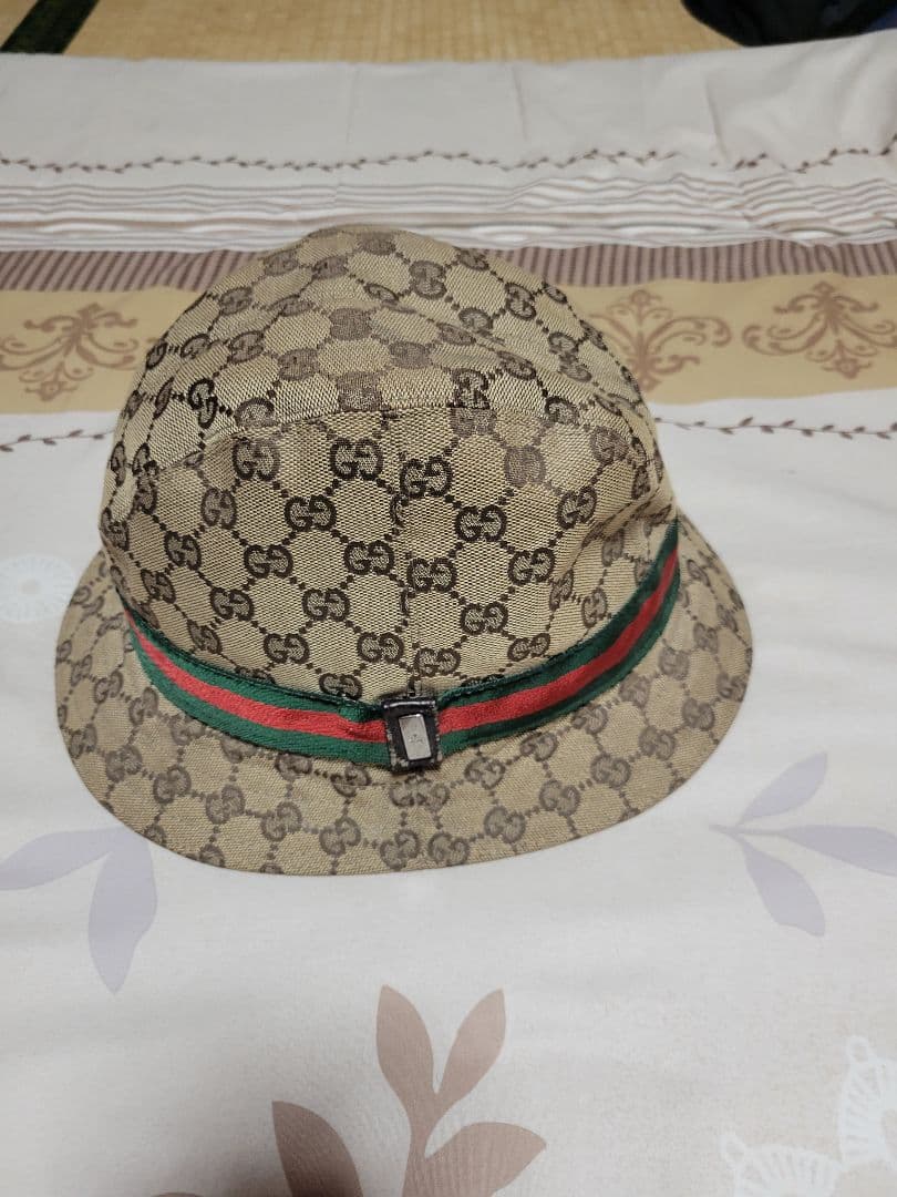 Gucci GGパターン フェドラハット