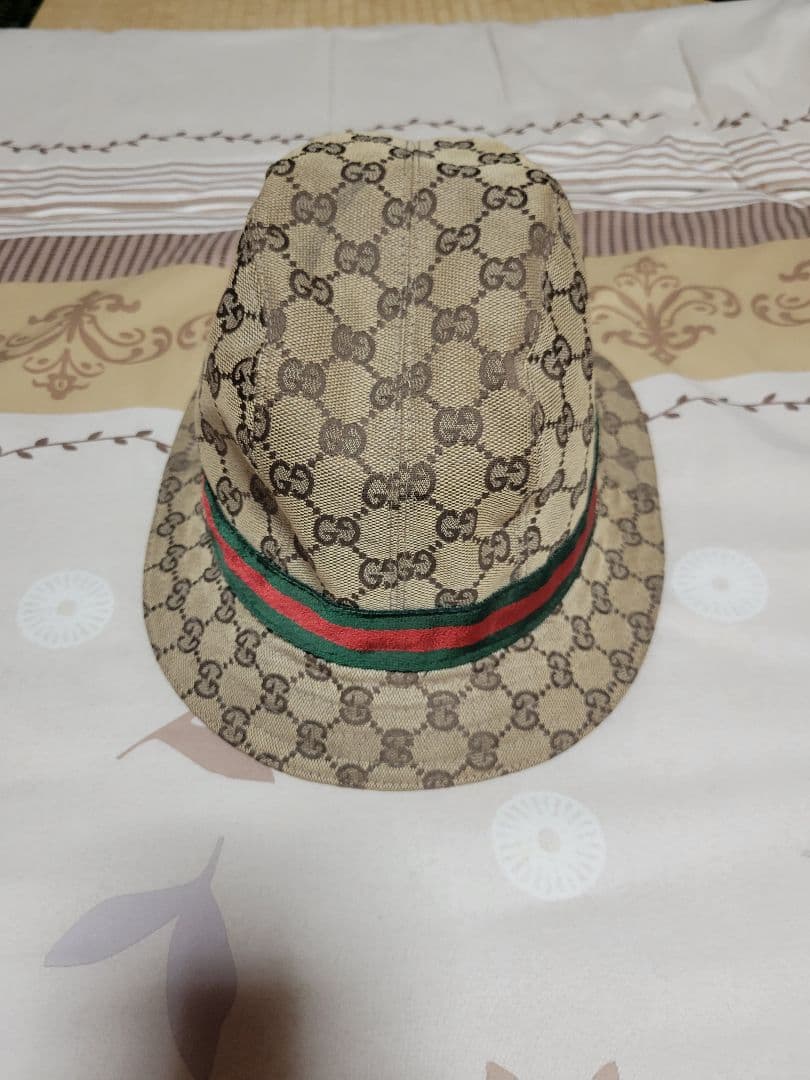 Gucci GGパターン フェドラハット