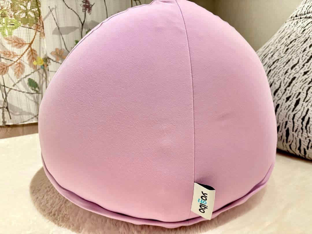 Yogibo Ghost（U字・ピンク紫）「使用頻度少／洗濯済／昨年購入」