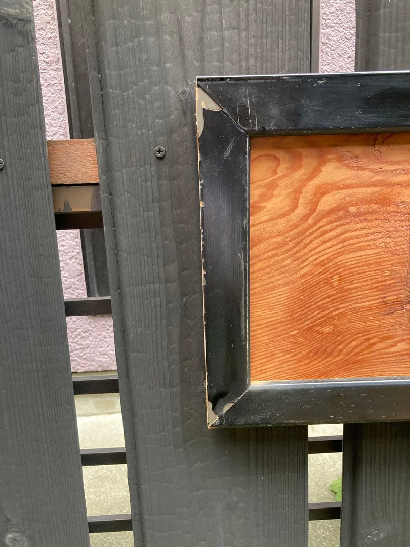 【 重厚年代物】欄間✨松と鷹✨2枚組