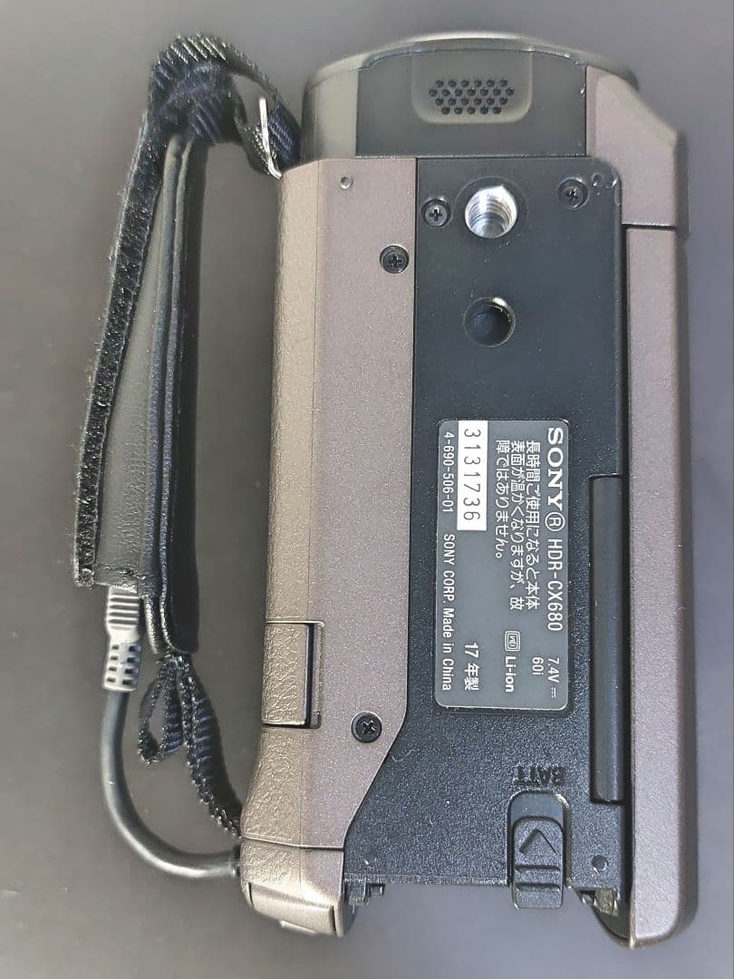 【美品】SONY デジタルHDビデオカメラレコーダー HDR-CX680