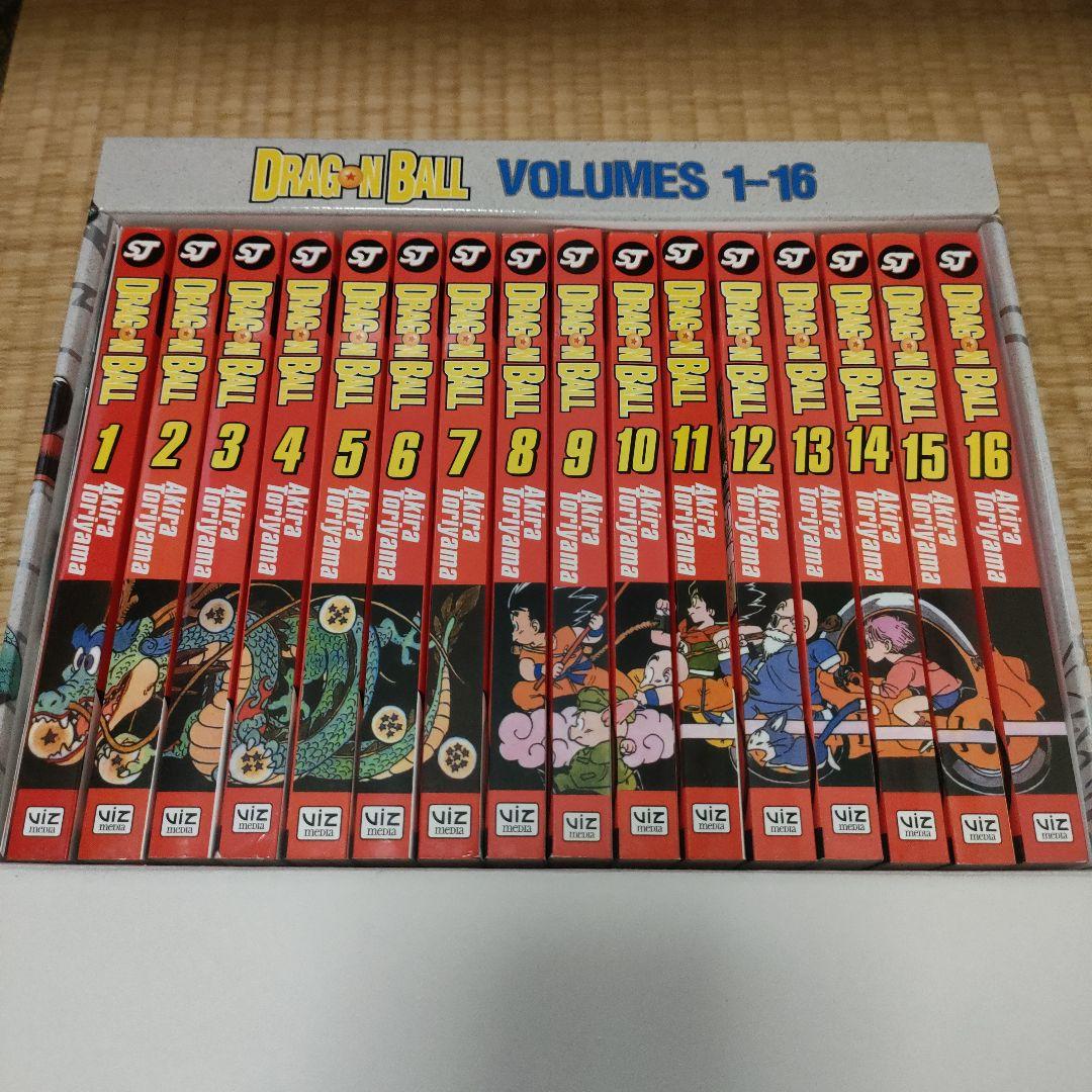 ドラゴンボール 英語版 コンプリートボックスセット 付属付き