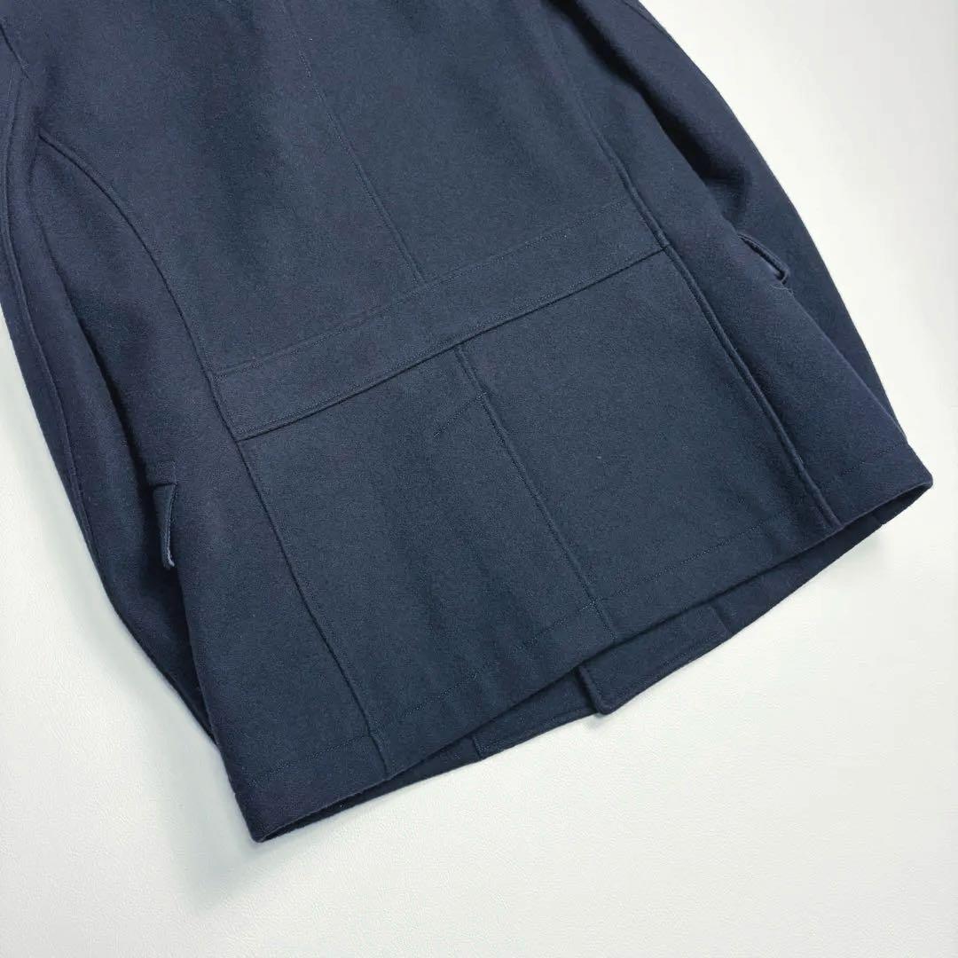 【未使用しつけ付】ポールスミス メルトンウールコート ビジネス ネイビー L